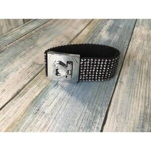 Black Rhinestone Bracelet